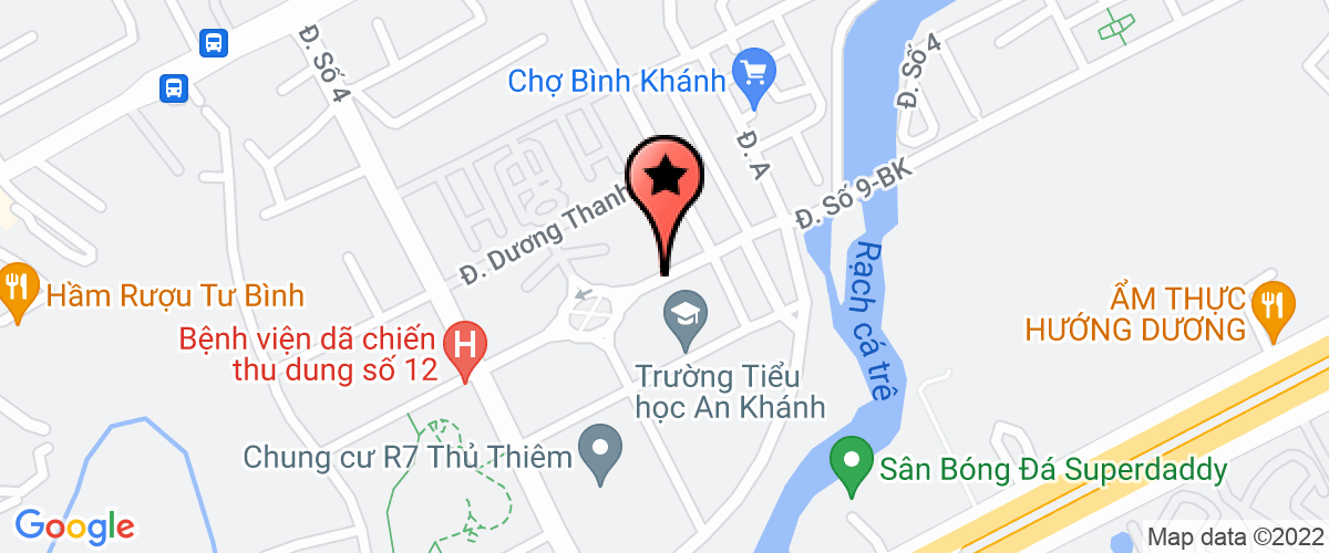 Bản đồ đến địa chỉ Công Ty TNHH Xông Hơi Xoa Bóp Sông Giồng