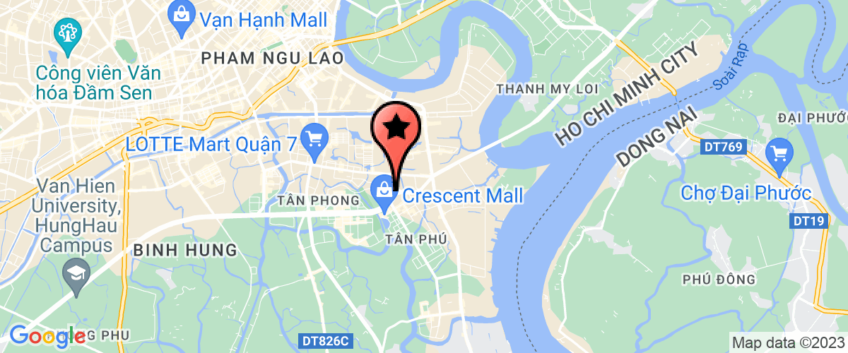 Bản đồ đến địa chỉ Công Ty TNHH Dịch Vụ Đầu Tư Thương Mại Victory Việt Nam