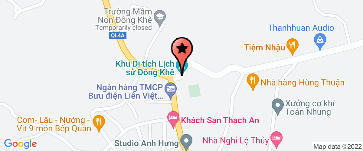Bản đồ đến địa chỉ Phòng Y Tế Huyện Thạch An