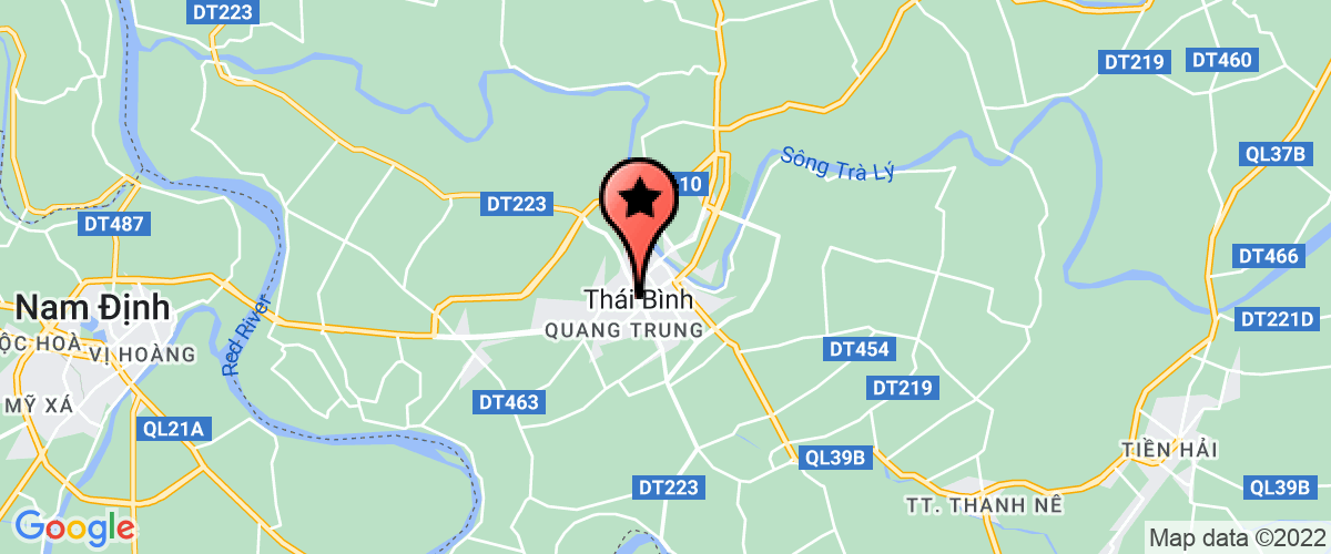 Bản đồ đến địa chỉ Công Ty Cổ Phần Công Nghệ Vật Liệu Mới Thái Bình