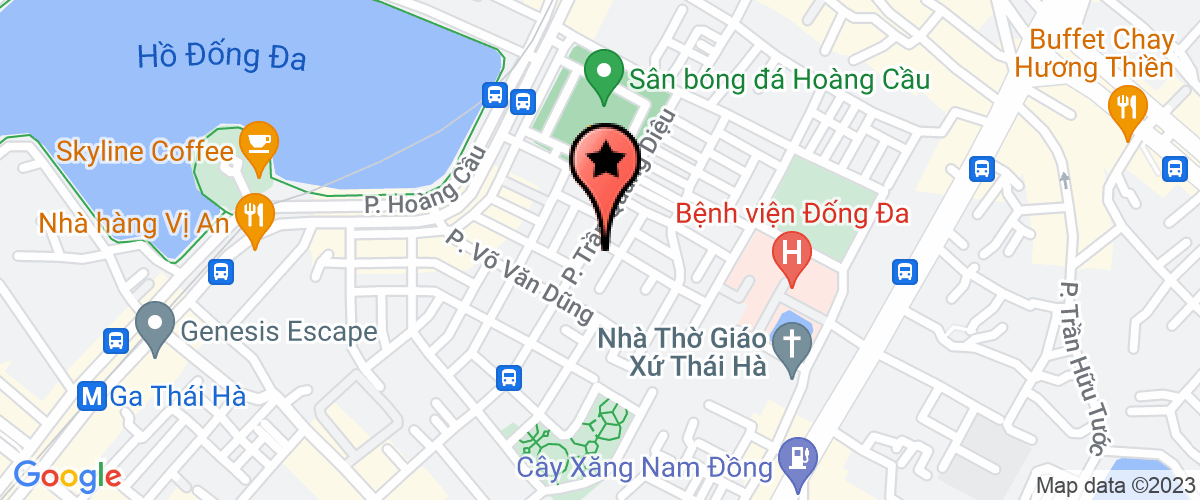 Bản đồ đến địa chỉ Chi Nhánh Công Ty TNHH Dịch Vụ Vận Tải Hòa Bình Tại Hà Nội