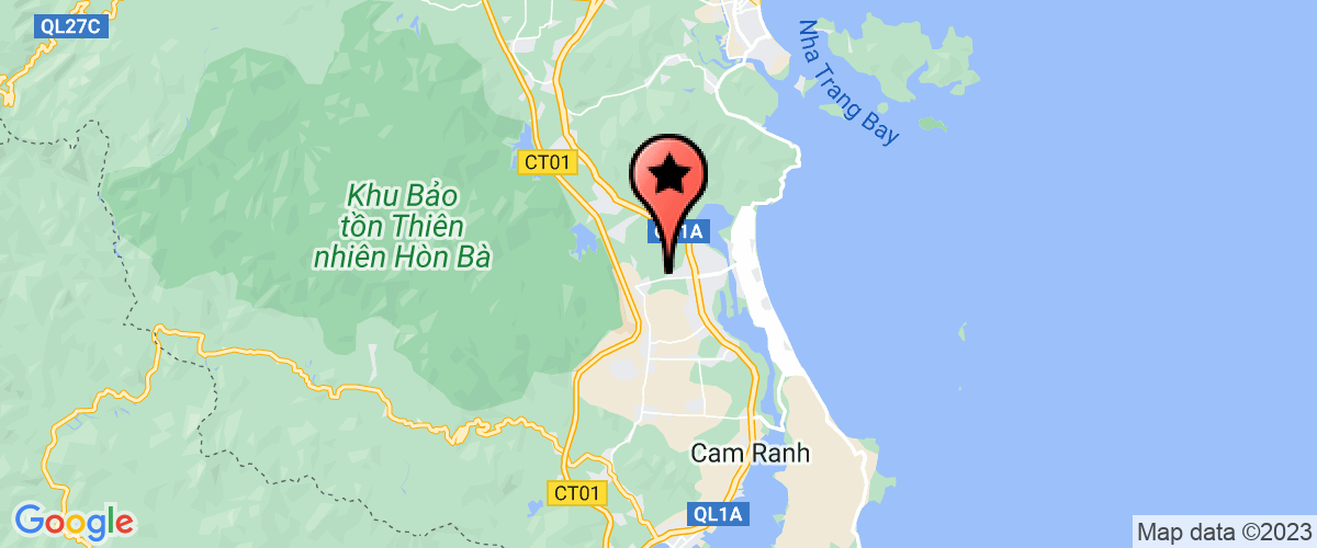 Bản đồ đến địa chỉ Công Ty TNHH Xây Dựng - Thương Mại Hoàng Kim Nha Trang