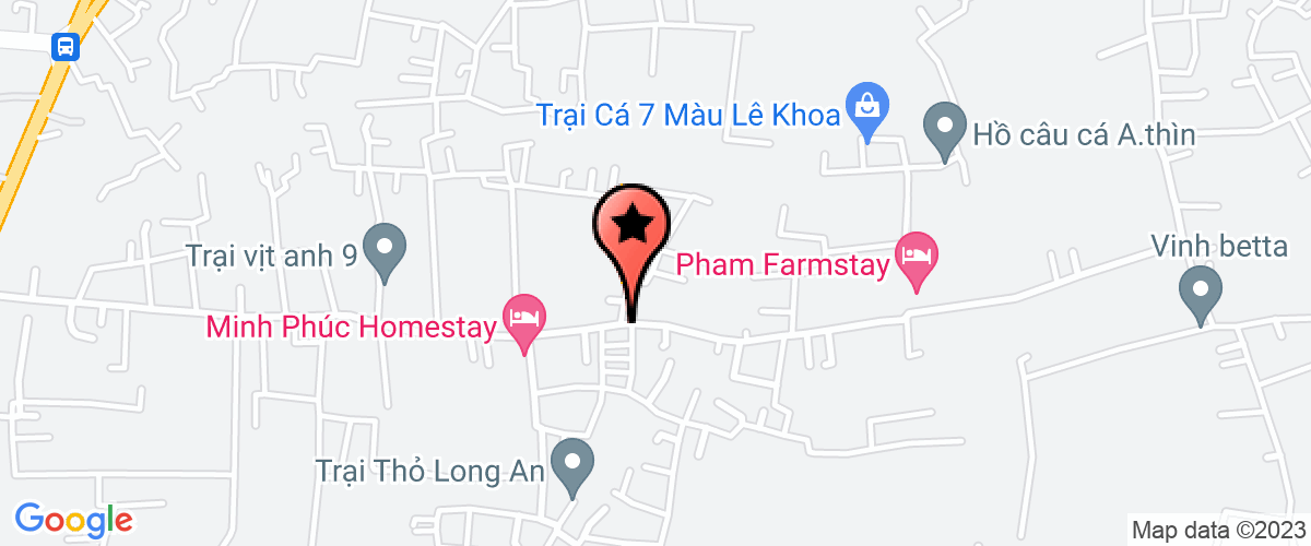 Bản đồ đến địa chỉ Chi Nhánh Công Ty Cổ Phần Vải Địa Kỹ Thuật Việt Nam Tại Long An