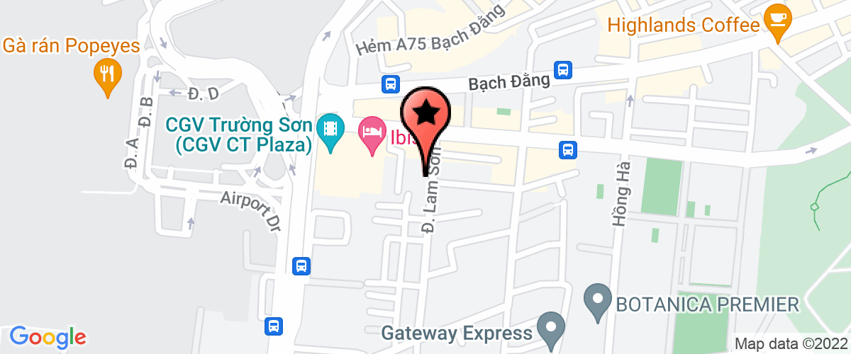 Bản đồ đến địa chỉ Công Ty TNHH Sai Gon Queen Hotel