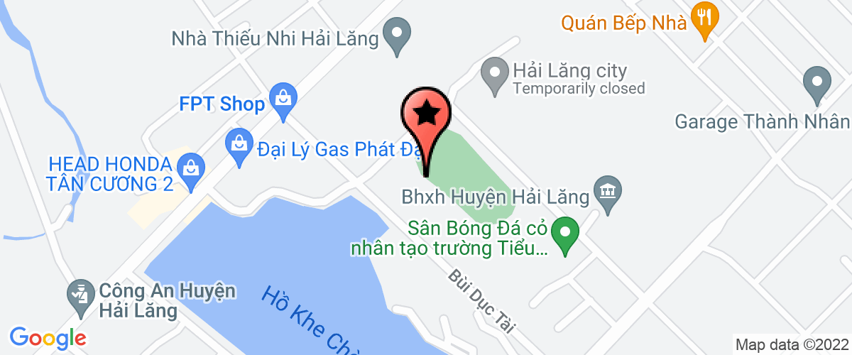 Bản đồ đến địa chỉ Trường Trung Học Phổ thông Hải Lăng