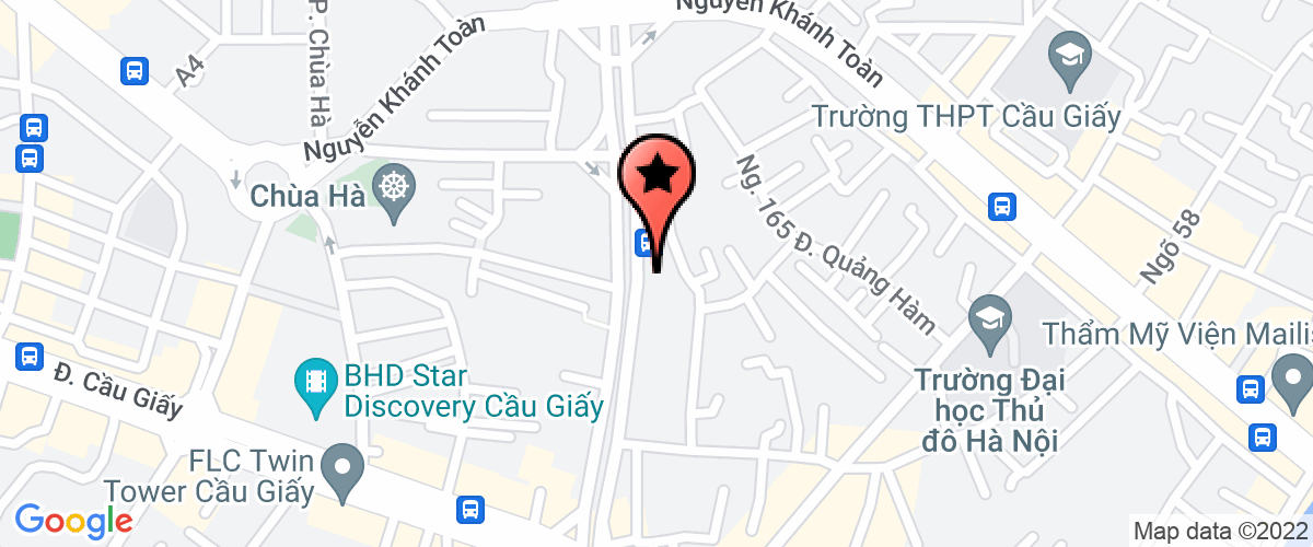 Bản đồ đến địa chỉ Công Ty TNHH Evora Việt Nam