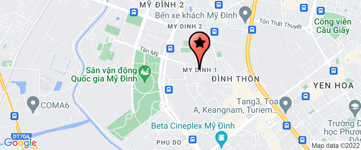 Bản đồ đến địa chỉ Công Ty TNHH Hợp Tác Và Đầu Tư Quốc Tế Vinco