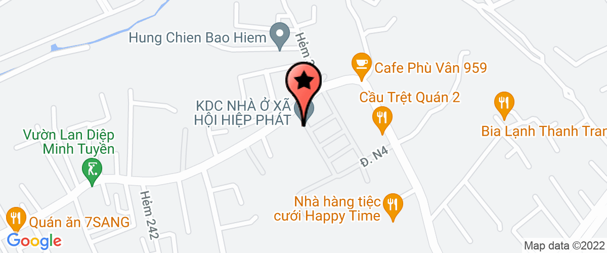 Bản đồ đến địa chỉ Công Ty TNHH Thương Mại Dịch Vụ Hua Yi