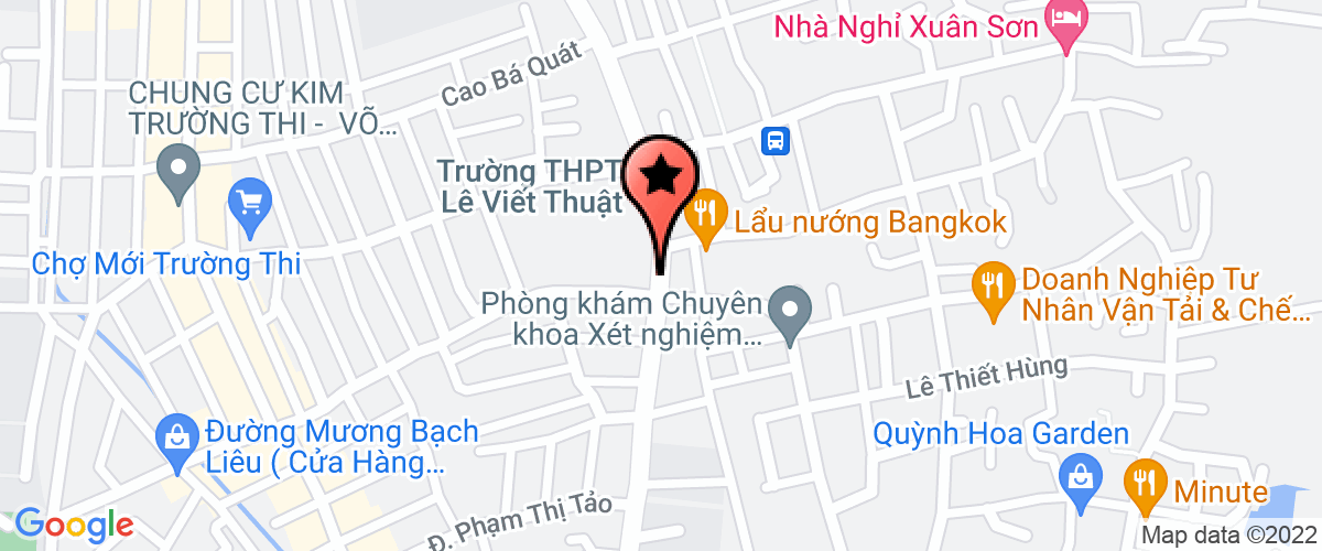 Bản đồ đến địa chỉ Công Ty TNHH Thương Mại Và Xúc Tiến Việc Làm Thành Vinh
