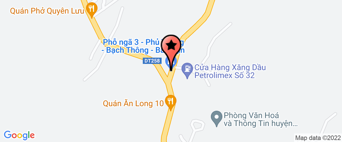 Bản đồ đến địa chỉ Phòng nông nghiệp & PTNT huyện Bạch Thông