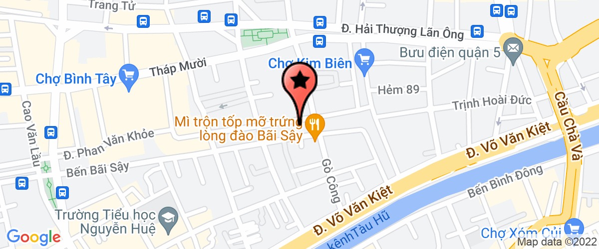 Bản đồ đến địa chỉ Công Ty TNHH Tricor Việt Nam