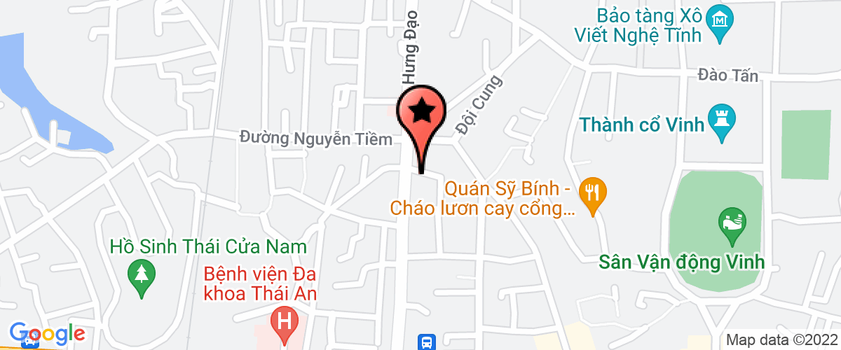 Bản đồ đến địa chỉ Công Ty CP Đầu Tư Phương Nam Vinh