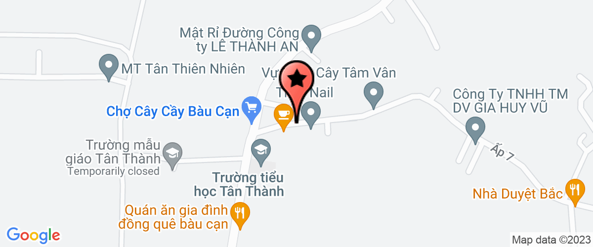 Bản đồ đến địa chỉ Công Ty TNHH Sản Xuất Thương Mại Dịch Vụ Vinh Phát Đạt
