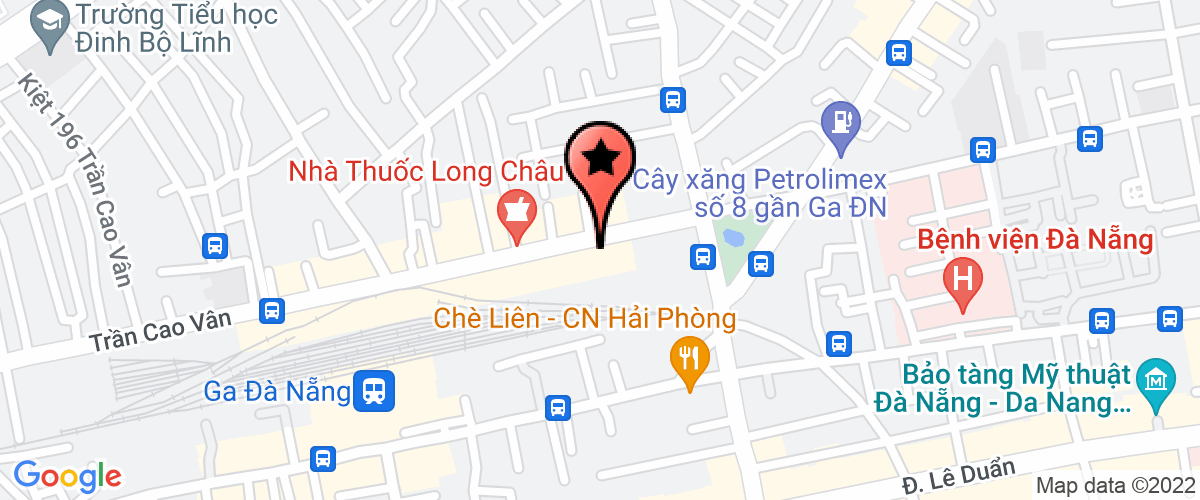 Bản đồ đến địa chỉ Chi Nhánh Công Ty TNHH Sáng Tạo Hoàng An Tại Đà Nẵng