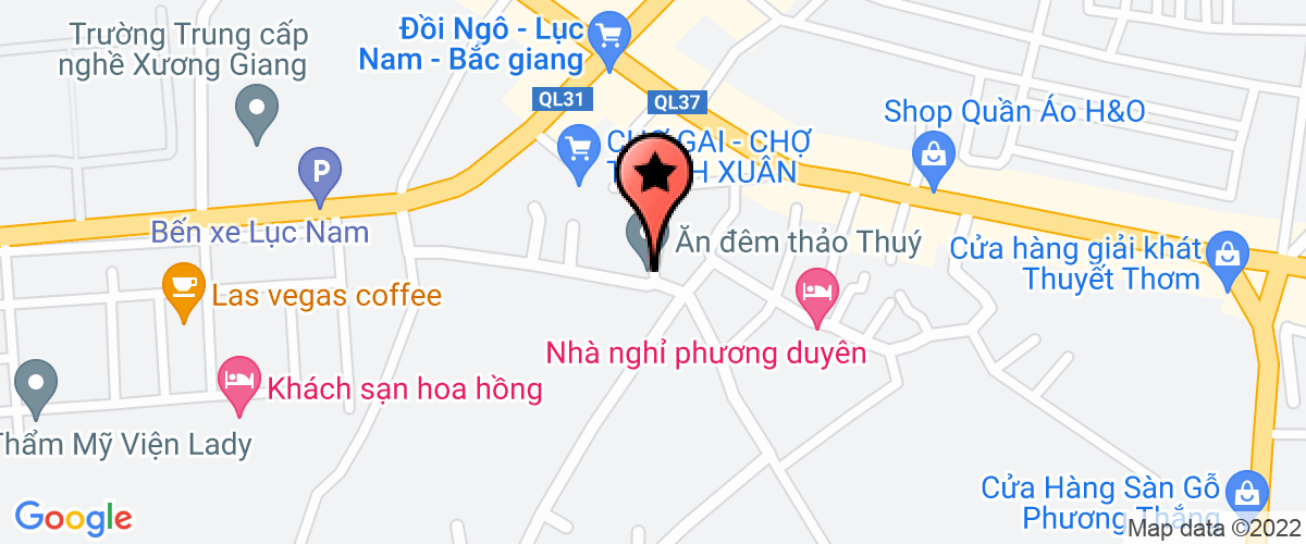Bản đồ đến địa chỉ Công Ty TNHH Thương Mại Dịch Vụ Ngân Hà Bắc Giang