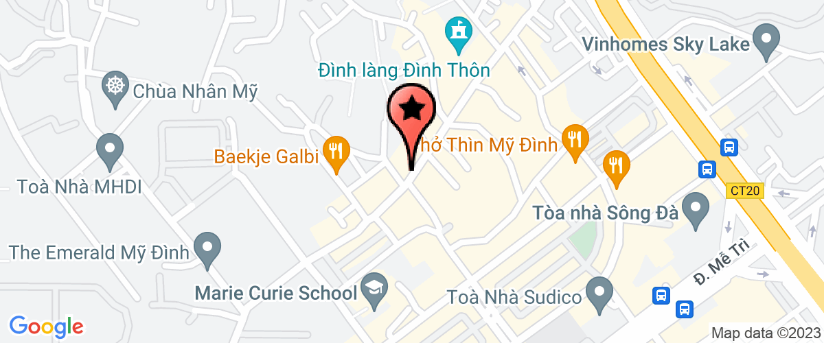 Bản đồ đến địa chỉ Công Ty TNHH Tóc Iris