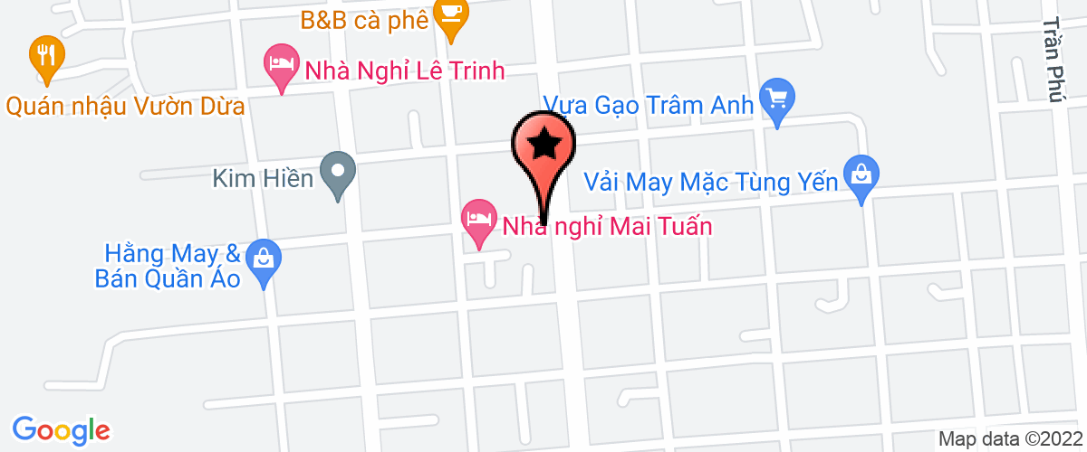 Bản đồ đến địa chỉ Doanh Nghiệp Tư Nhân Khách Sạn Nhà Nghỉ Yến Anh