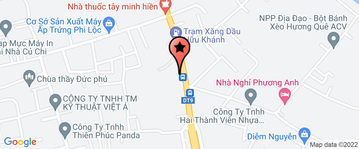 Bản đồ đến địa chỉ Công Ty TNHH Thái Long