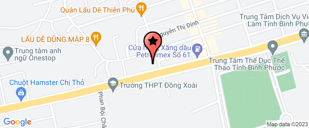Bản đồ đến địa chỉ Liên minh hợp tác xã tỉnh Bình Phước