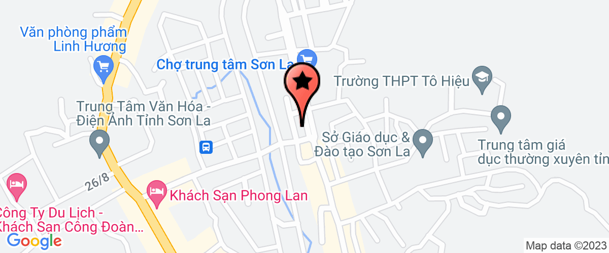 Bản đồ đến địa chỉ Công Ty TNHH Thương Mại Hùng Hảo Sơn La