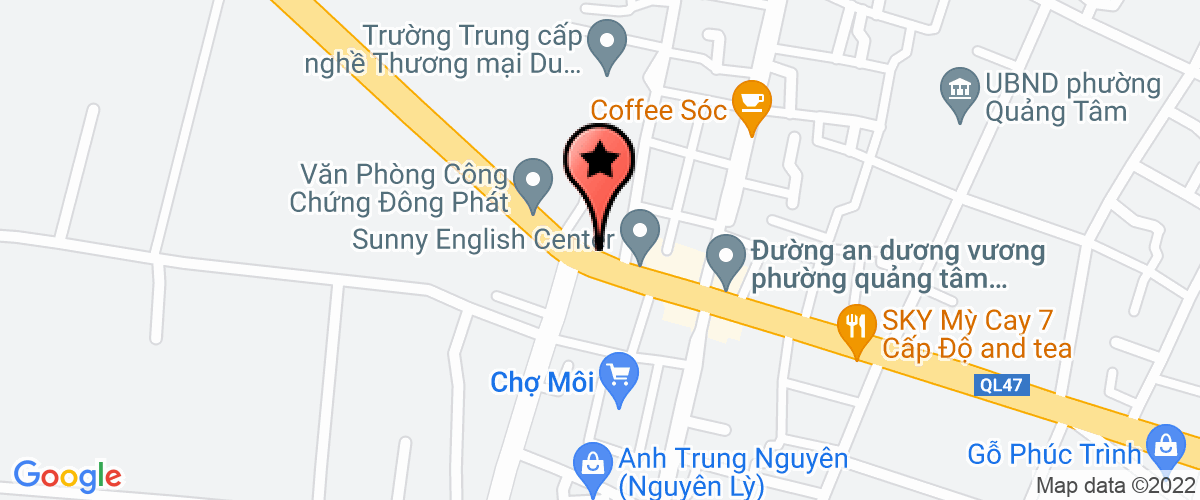 Bản đồ đến địa chỉ Công Ty TNHH Tm - Dv - Xd Tân Trúc