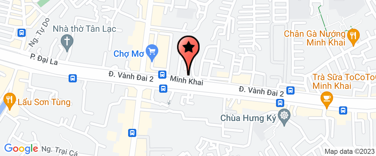 Bản đồ đến địa chỉ CN công ty TNHH thương mại Tuấn Hoa tại Hà Nội