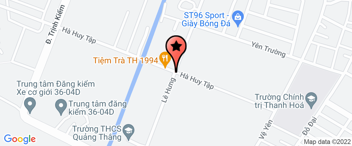 Bản đồ đến địa chỉ Công Ty TNHH Thái Thọ