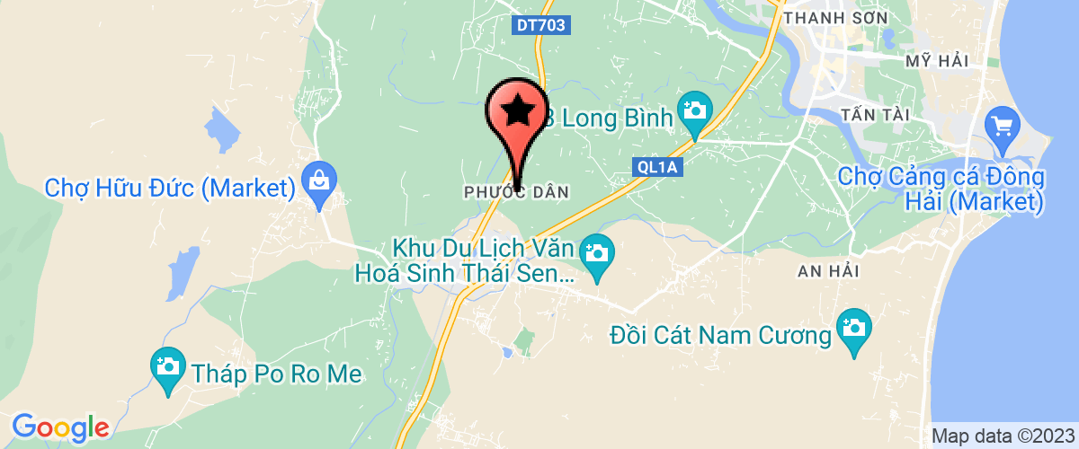 Bản đồ đến địa chỉ Thuận Thị Trụ (Cơ sở dệt thổ cẩm INRAHANI)