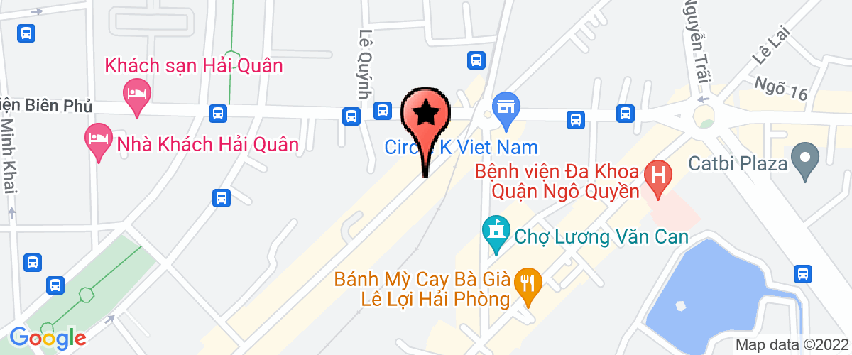 Bản đồ đến địa chỉ Công ty trách nhiệm hữu hạn thương mại công trình