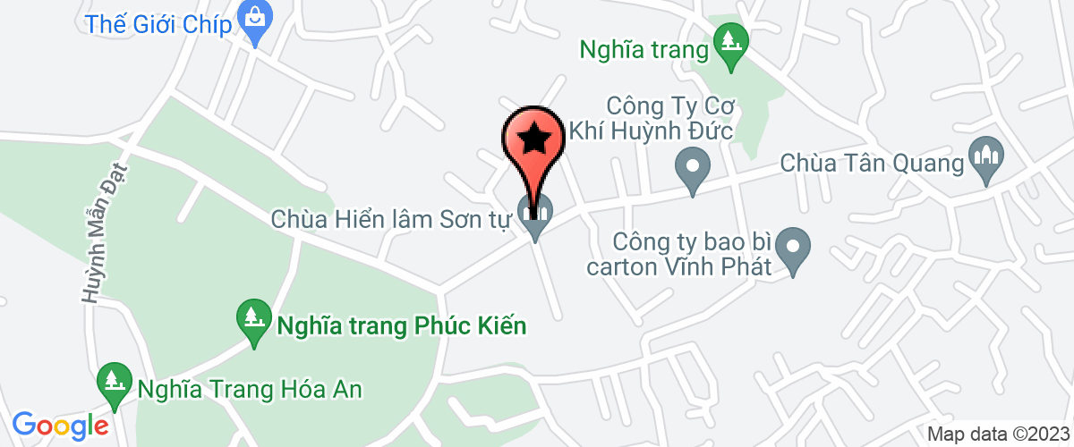 Bản đồ đến địa chỉ Công Ty TNHH Thương Mại Và Sản Xuất Thực Phẩm Sơn Lâm - Chi Nhánh 2