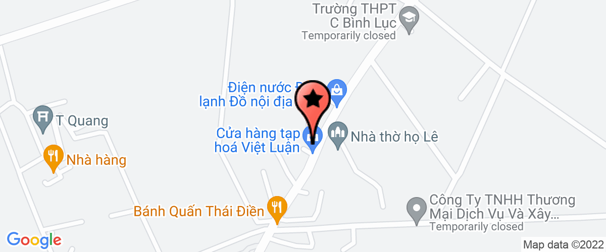Bản đồ đến địa chỉ Lê Quang Thà