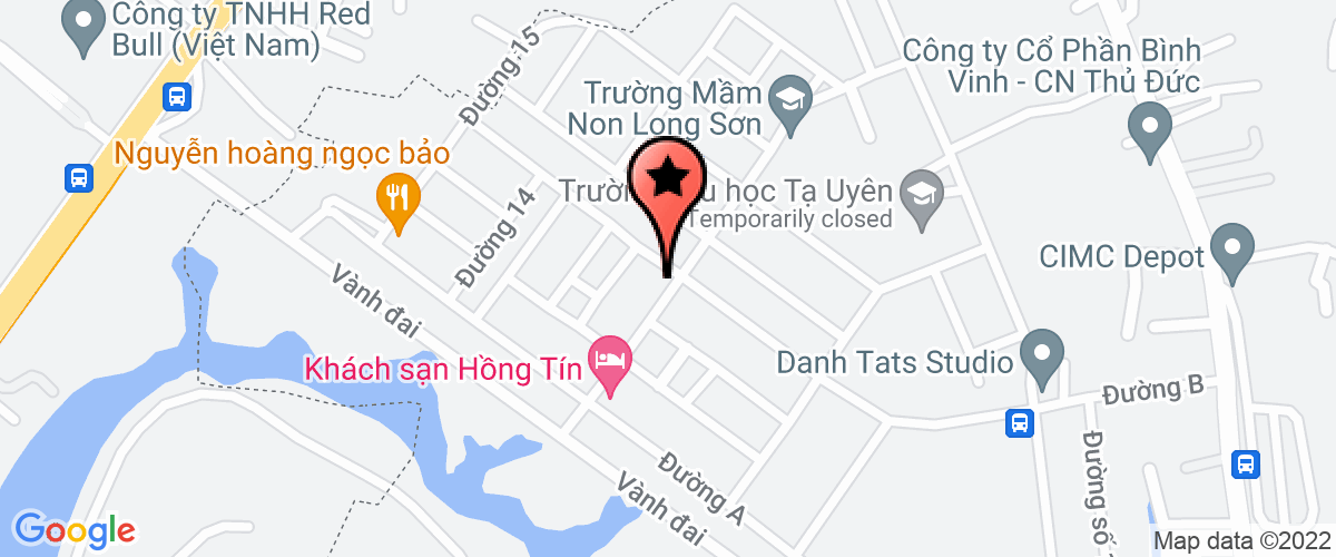 Bản đồ đến địa chỉ Công Ty TNHH Dịch Vụ Thương Mại Vật Liệu Xây Dựng Vĩnh Thành