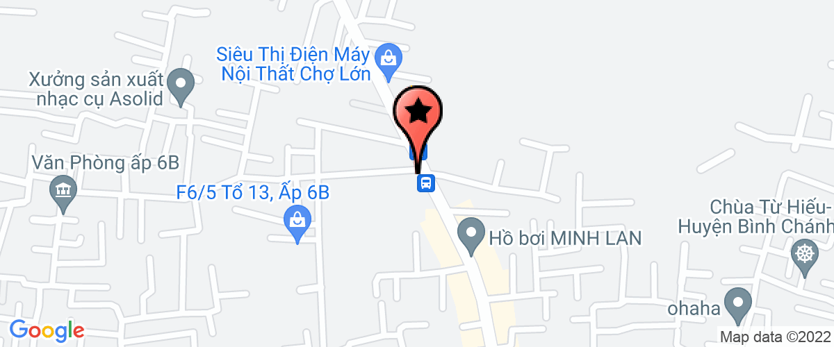 Bản đồ đến địa chỉ Công Ty Cổ Phần Secoin Tây Sài Gòn