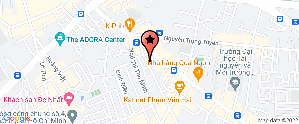 Bản đồ đến địa chỉ Công Ty TNHH Nghệ Thuật Kiếm Vàng
