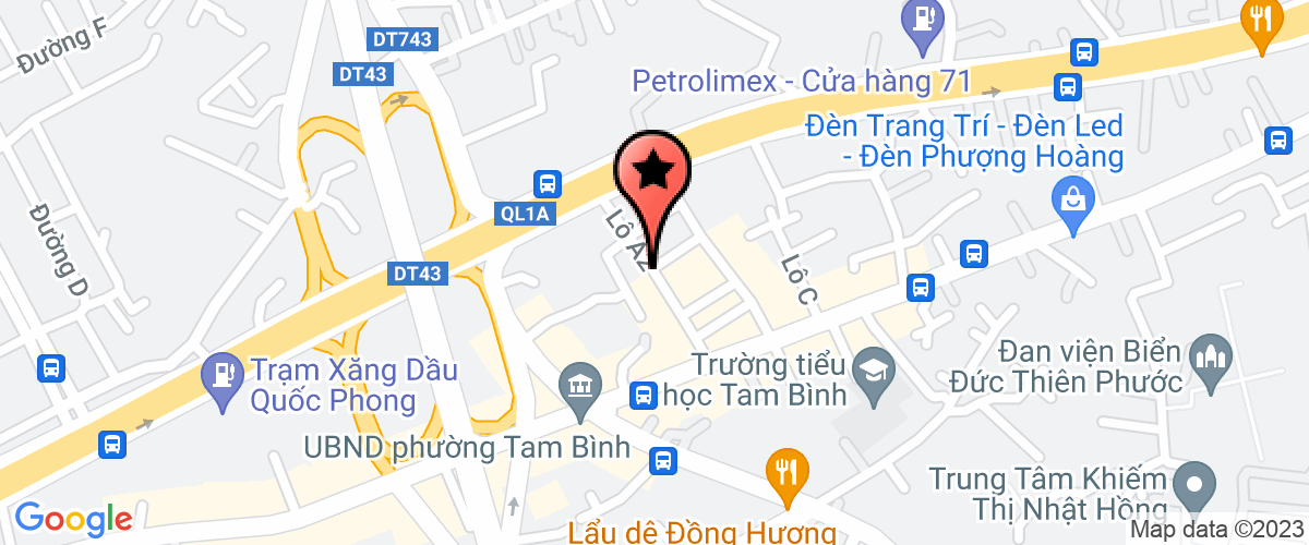 Bản đồ đến địa chỉ Công Ty Trách Nhiệm Hữu Hạn Một Thành Viên Xây Dựng Nguyễn Thắng