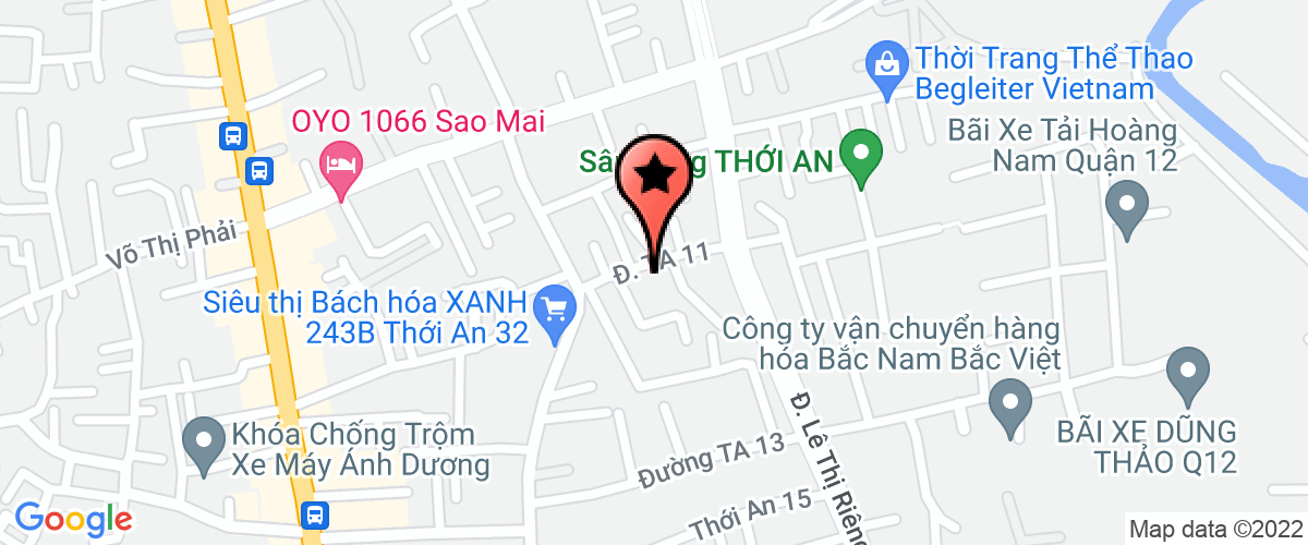 Bản đồ đến địa chỉ Công Ty TNHH Thương Mại Và Dịch Vụ Vinacam