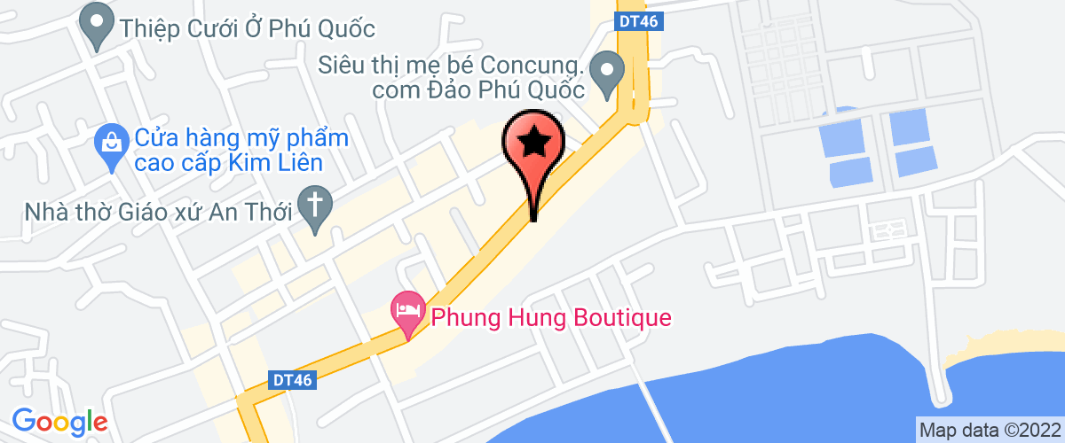 Bản đồ đến địa chỉ Công Ty TNHH Một Thành Viên Khang Hoàng Phú Quốc