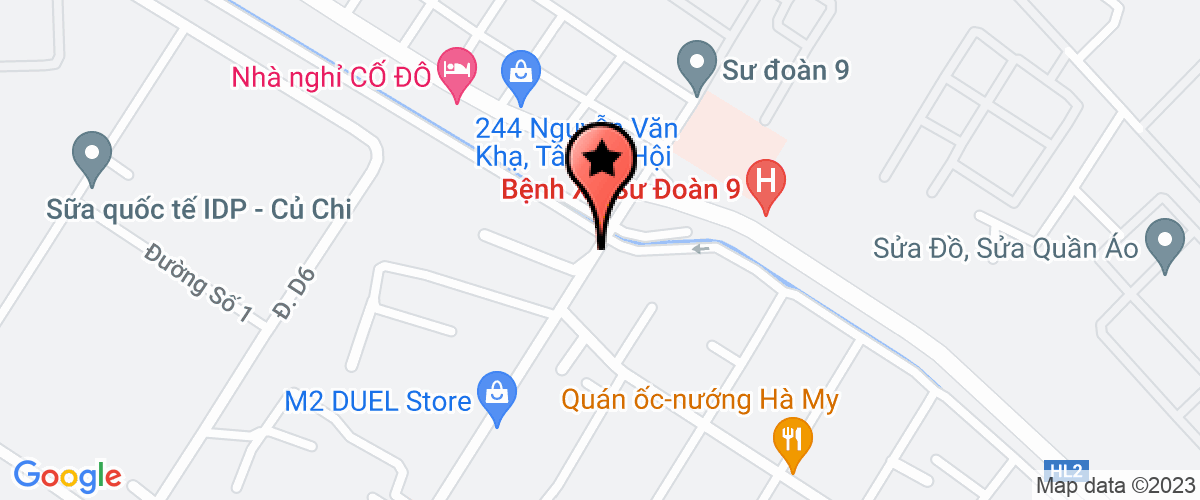 Bản đồ đến địa chỉ Chi Nhánh Công Ty TNHH Một Thành Viên Thương Mại Dịch Vụ Nhịp Sống Màu