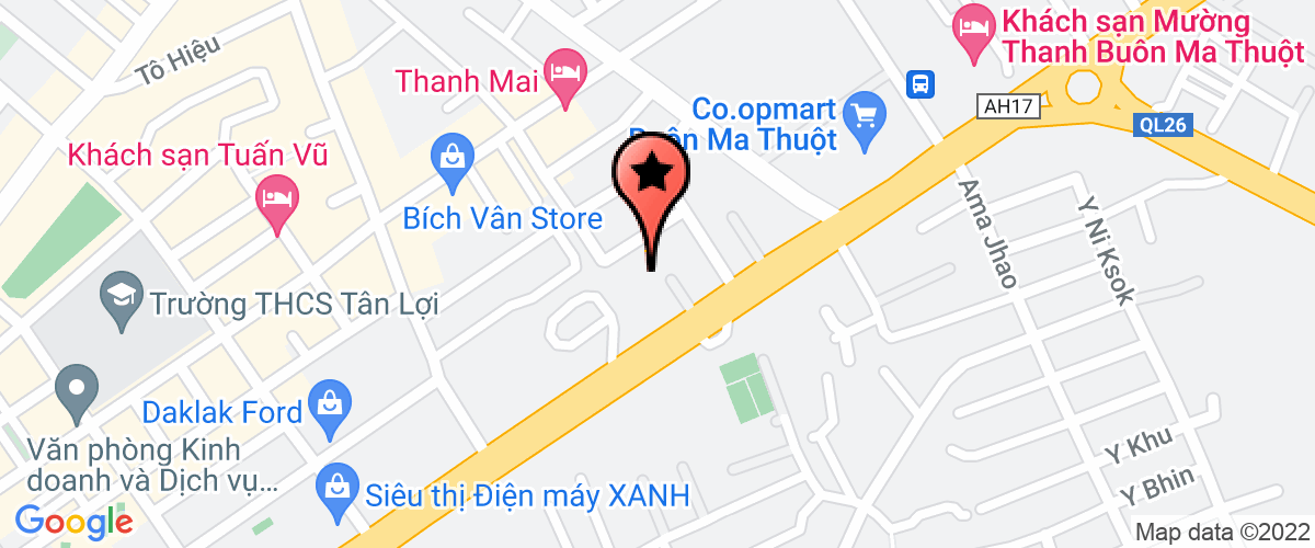 Bản đồ đến địa chỉ Trung tâm xúc tiến thương mại Đắk Lắk