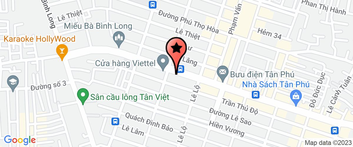 Bản đồ đến địa chỉ Công Ty TNHH Bất Động Sản Duyên Phú