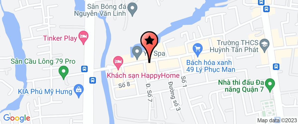 Bản đồ đến địa chỉ Cty TNHH Vận Tải Và Dịch Vụ Sài Gòn Cửu Long