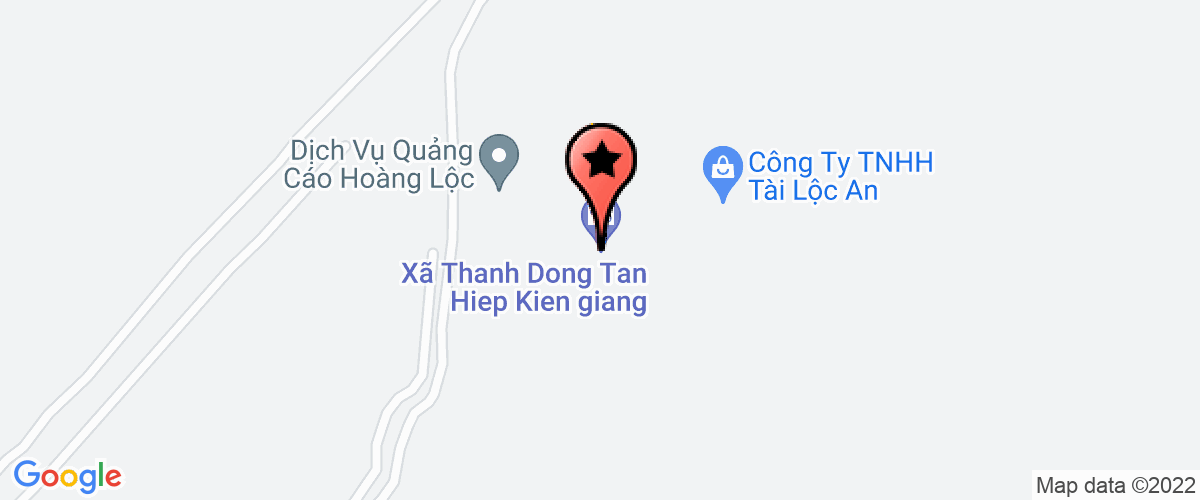 Bản đồ đến địa chỉ Công Ty TNHH Một Thành Viên Thu Mua Và Chế Biến Hải Sản Ánh Dương Kiên Giang