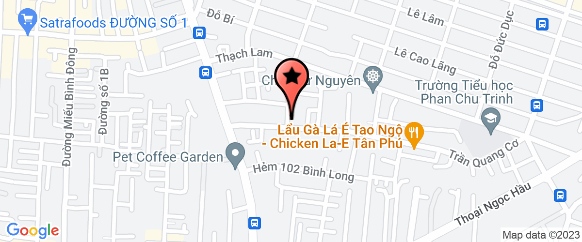 Bản đồ đến địa chỉ Công Ty TNHH Một Thành Viên Thương Mại Dịch Vụ Bứt Phá