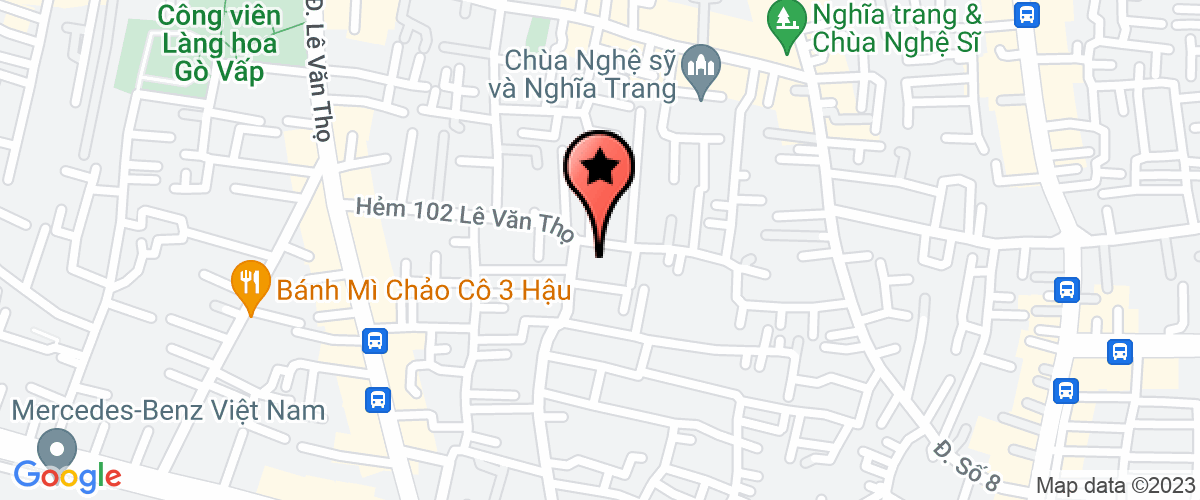 Bản đồ đến địa chỉ Cty TNHH Ba Sao