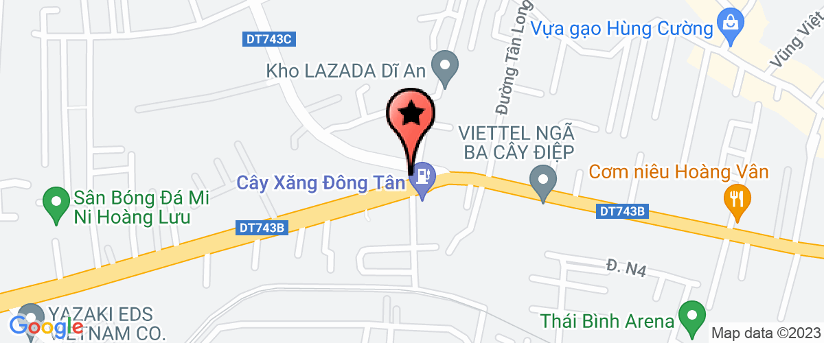 Bản đồ đến địa chỉ Công Ty TNHH Một Thành Viên Thương Mại Và Xây Lắp Thái Gia Khang