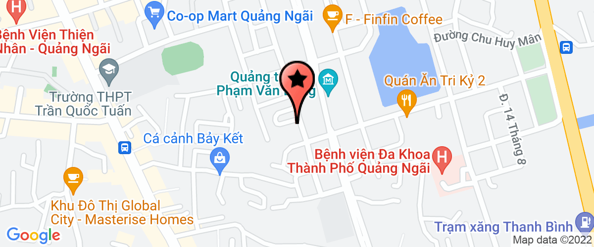 Bản đồ đến địa chỉ Công Ty TNHH Một Thành Viên Phú Thịnh An Quảng Ngãi
