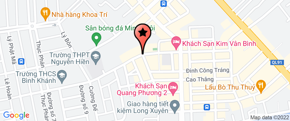 Bản đồ đến địa chỉ Trường Tiểu học bán trú Bình Khánh