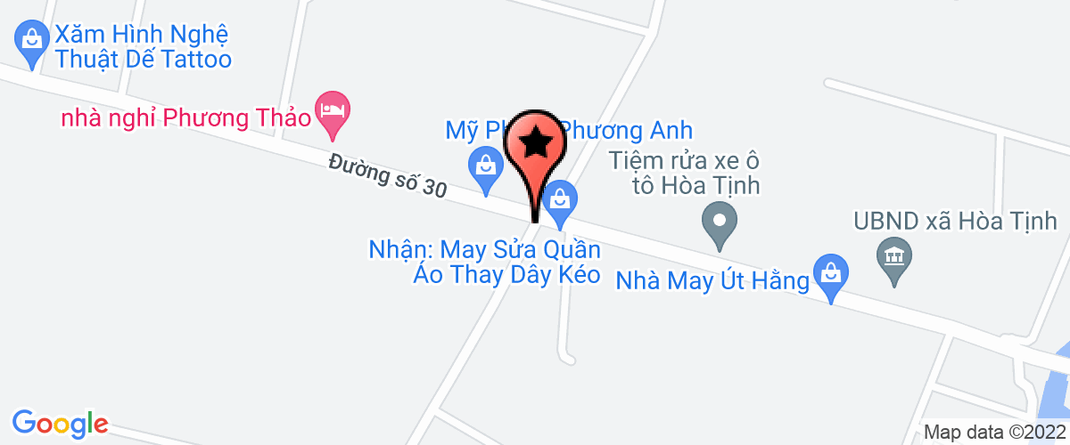 Bản đồ đến địa chỉ UBND Xã Hoà Tịnh