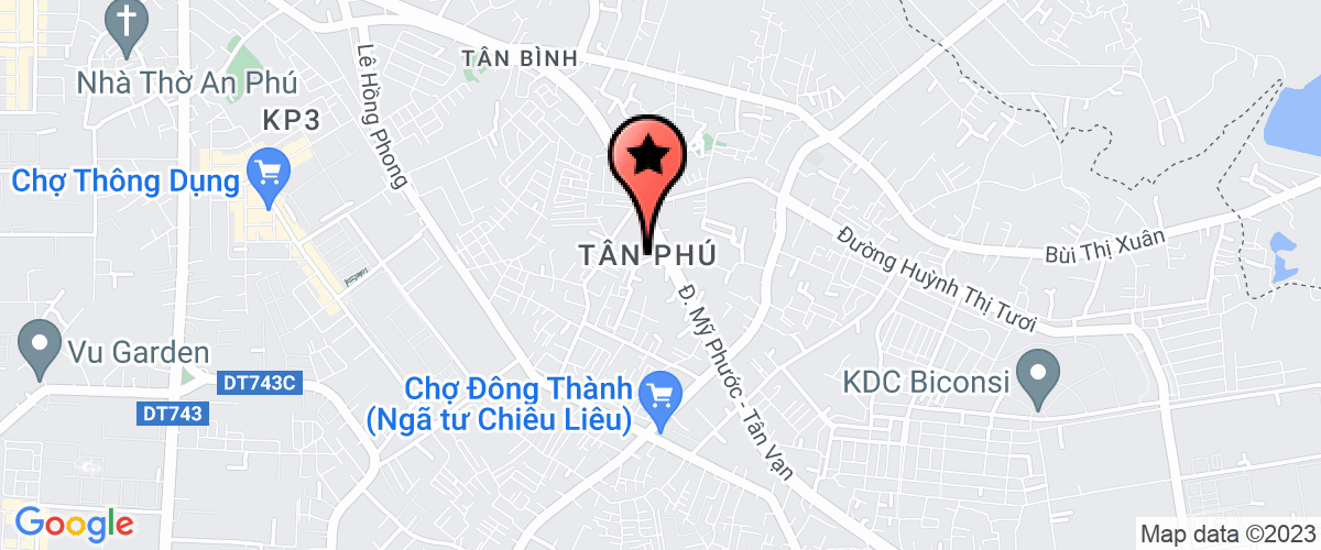 Bản đồ đến địa chỉ Chi Nhánh Công Ty Cổ Phần Đầu Tư Xây Dựng Và Thương Mại Đình Phát Việt