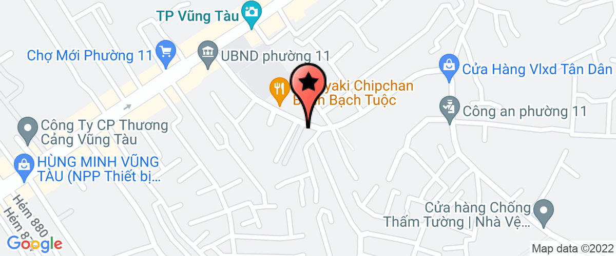 Bản đồ đến địa chỉ Công Ty Trách Nhiệm Hữu Hạn Phước Thắng